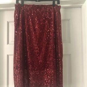 Vince Camuto  sequin skirt